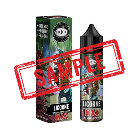 Eliquide Licorne MAX – Curieux | Around The Vape