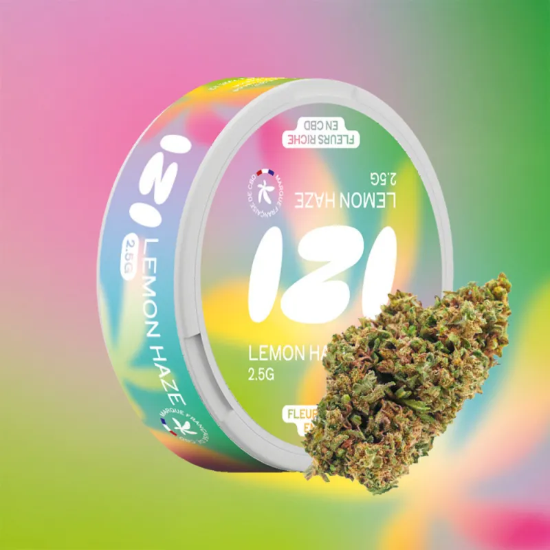 Fleur de CBD : La Lemon Haze 2,5 grammes / IZI