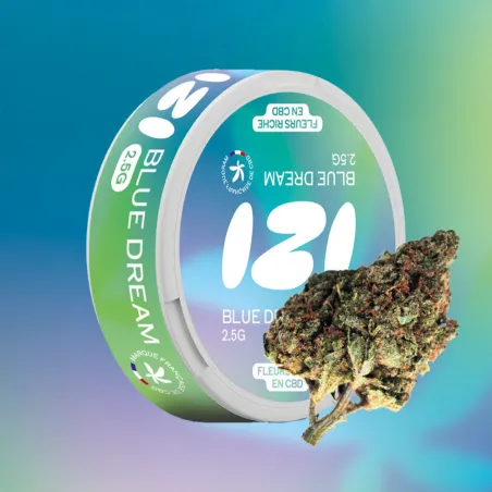 Fleur de CBD : La Blue Dream 2,5 grammes – IZI