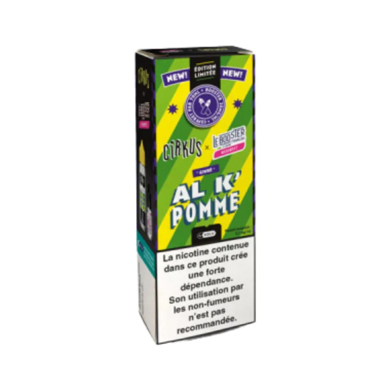 Kit Edition Limitée - 1 Eliquide 50ml + 1 Booster Neosweet Sucrant / Authentic Cirkus