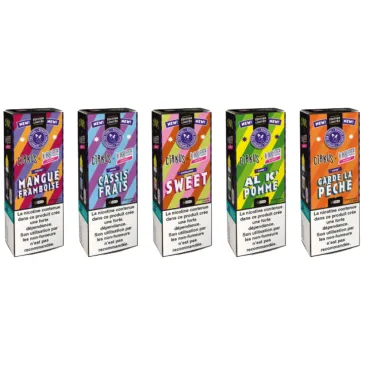 Kit Edition Limitée - 1 Eliquide 50ml + 1 Booster Neosweet Sucrant / Authentic Cirkus