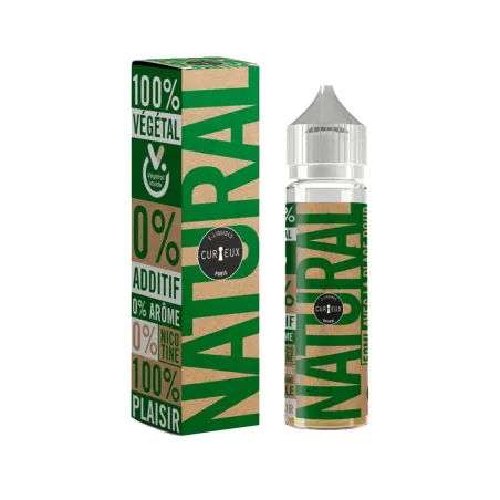 Eliquide Natural – Curieux | Around The Vape