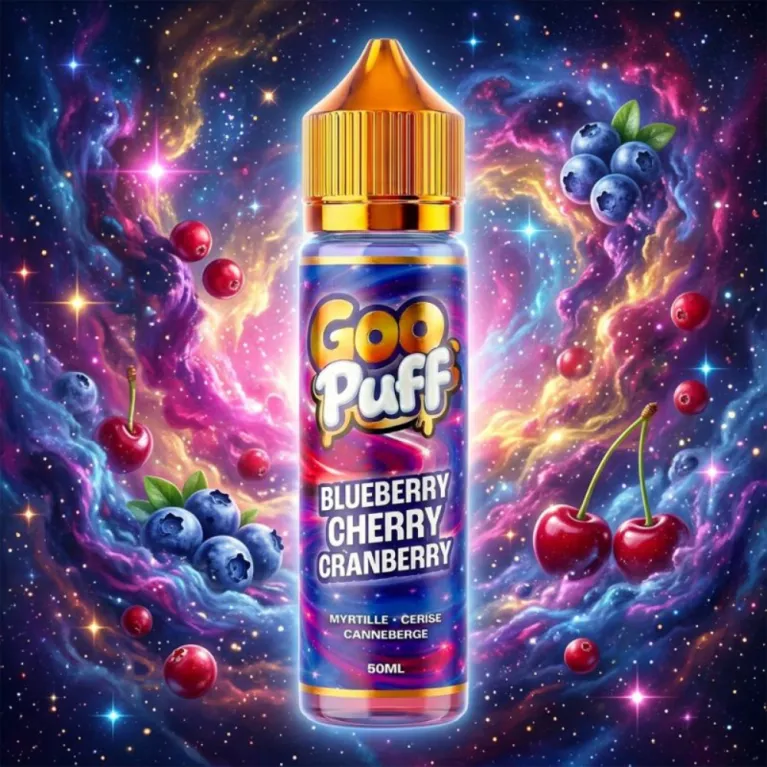 Eliquide Blueberry Cherry Cranberry / Goo Puff