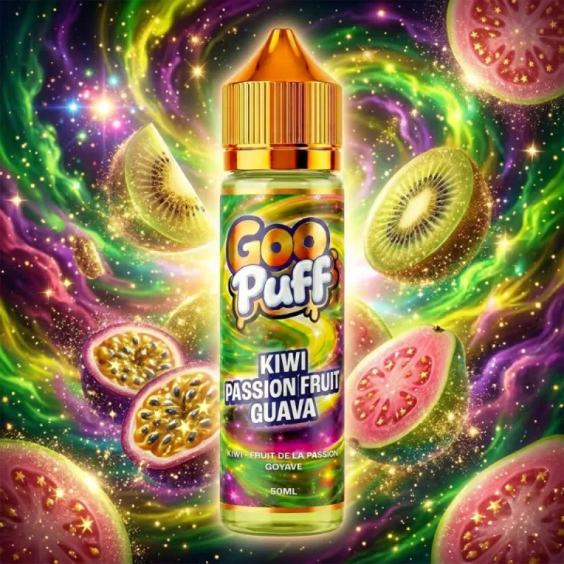 Eliquide Kiwi Passion Fruit Guava / Goo Puff