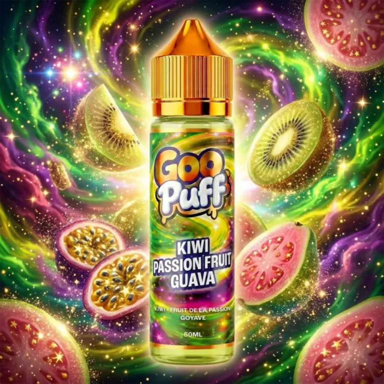 Eliquide Kiwi Passion Fruit Guava / Goo Puff