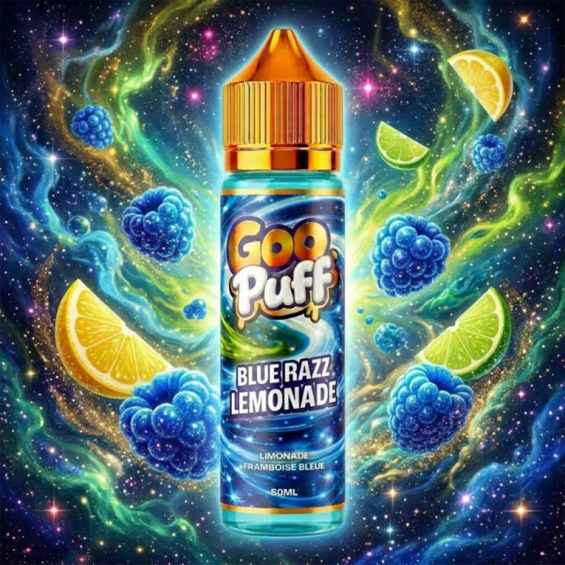 Eliquide Blue Razz Lemonade / Goo Puff