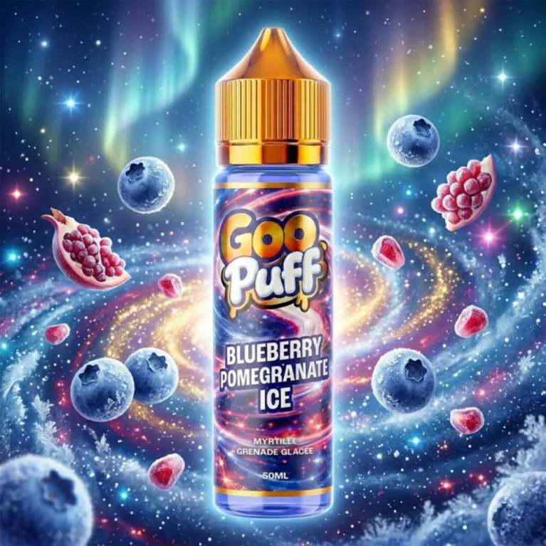 Eliquide Blueberry Pomegranate Ice / Goo Puff