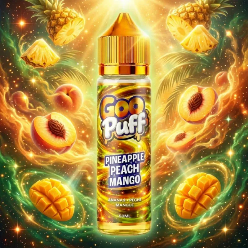 Eliquide Pineapple Peach Mango/ Goo Puff