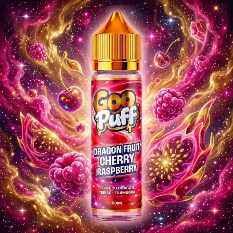 Eliquide Dragon Fruit Cherry Raspberry / Goo Puff