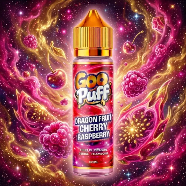 Eliquide Dragon Fruit Cherry Raspberry / Goo Puff