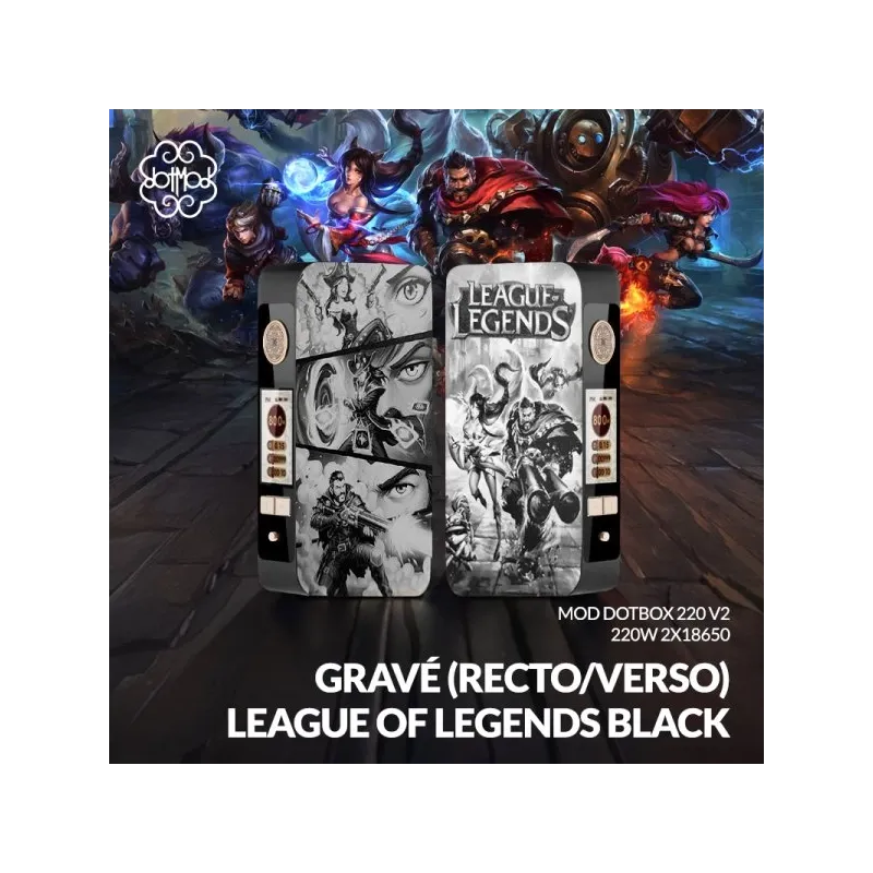 Gravure Personnalisée Box Vape / Personnalisation Laser