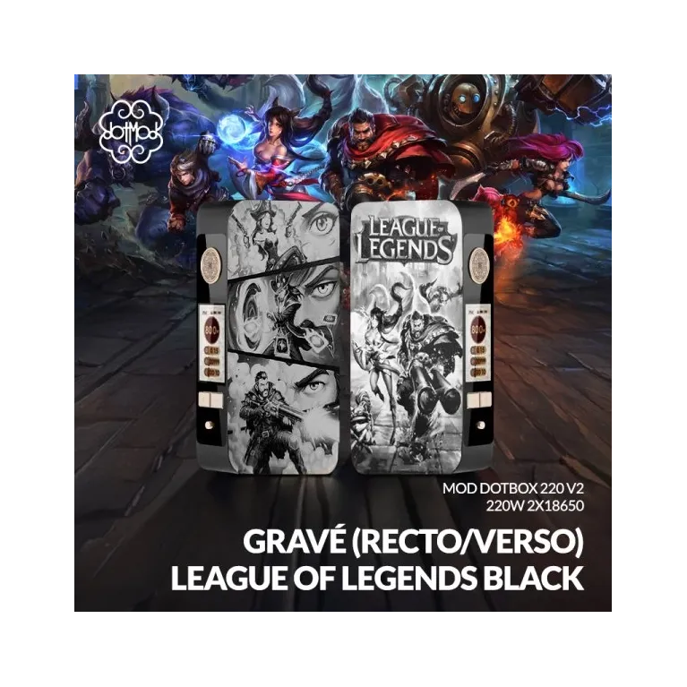 Gravure Personnalisée Box Vape / Personnalisation Laser