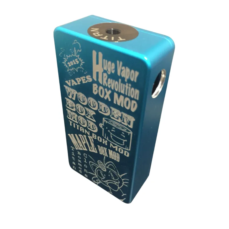 Gravure Personnalisée Box Vape / Personnalisation Laser