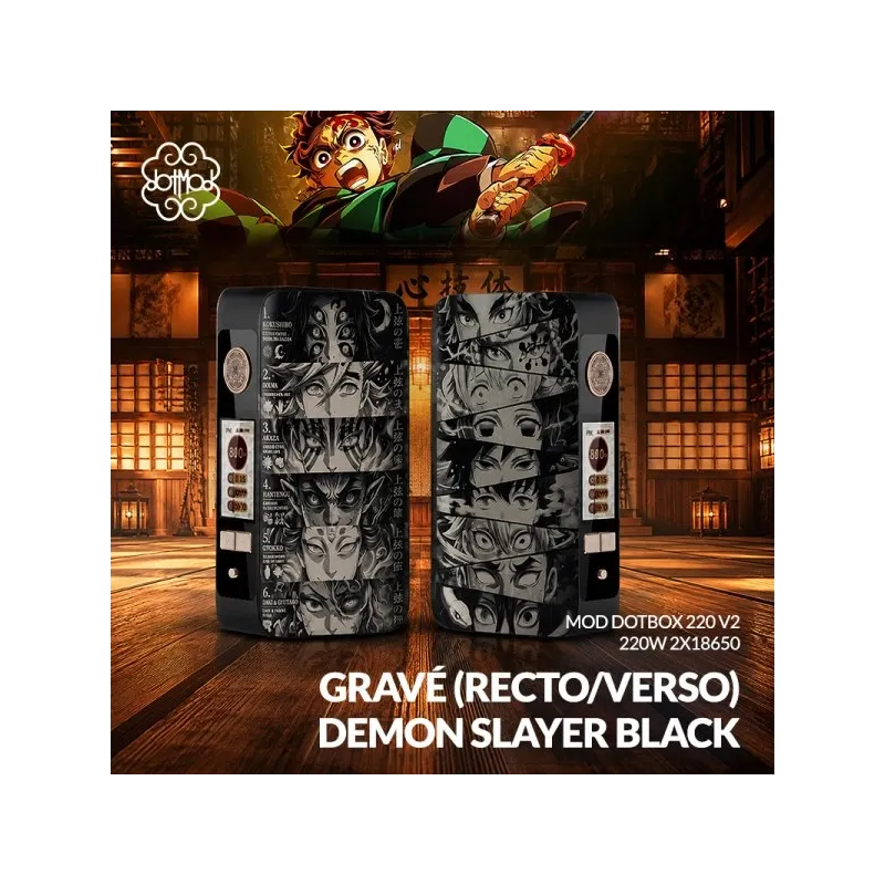 Gravure Personnalisée Box Vape / Personnalisation Laser