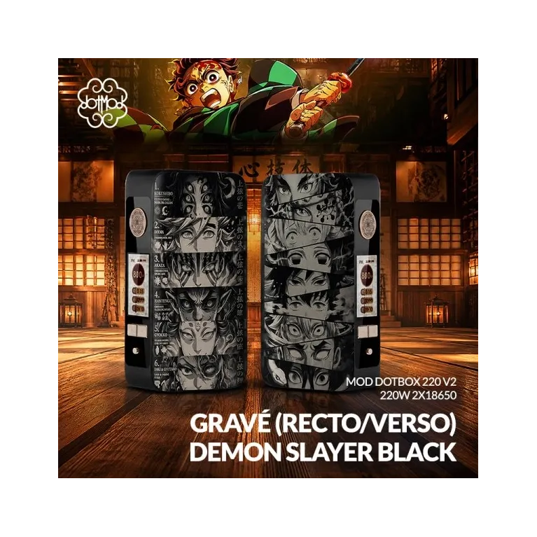 Gravure Personnalisée Box Vape / Personnalisation Laser