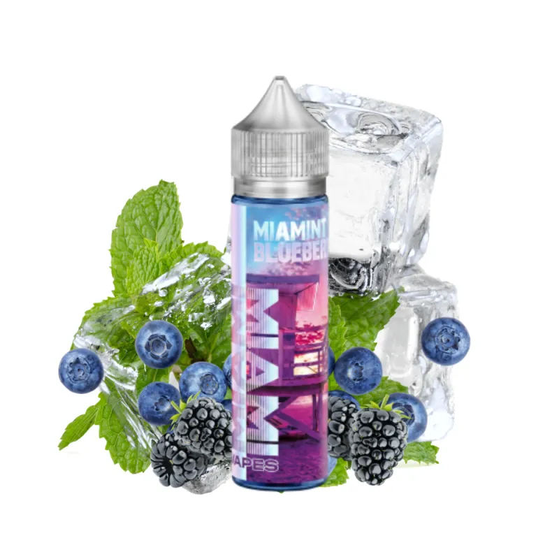 Eliquide Miamint Blueberry - Miami Vapes / Millésime