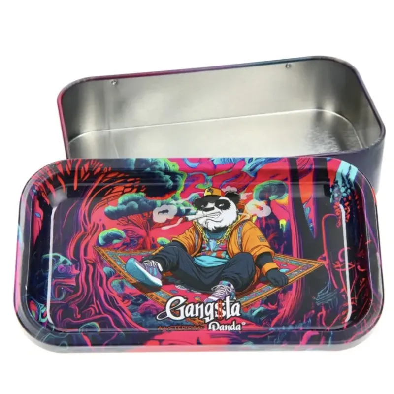 Boîte Métallique Gangsta Panda Flying Carpet
