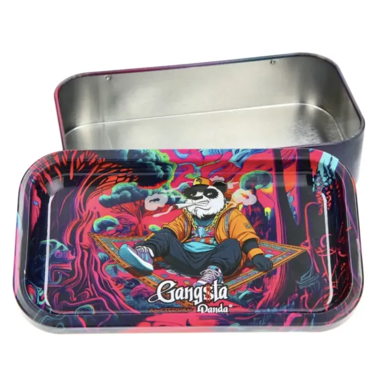 Boîte Métallique Gangsta Panda Flying Carpet