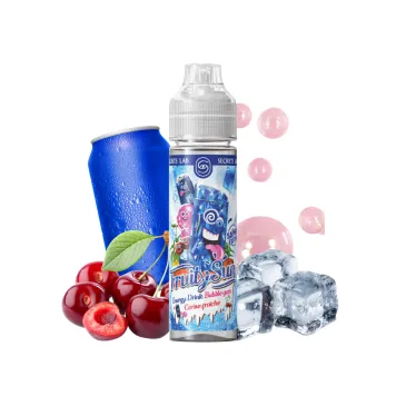 Energy Drink Bubble Gum Cerise 50ml | Fruity Sun Saphir