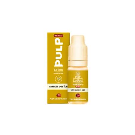 Le Pod Liquide Vanille Des îles – Pulp | Around The Vape