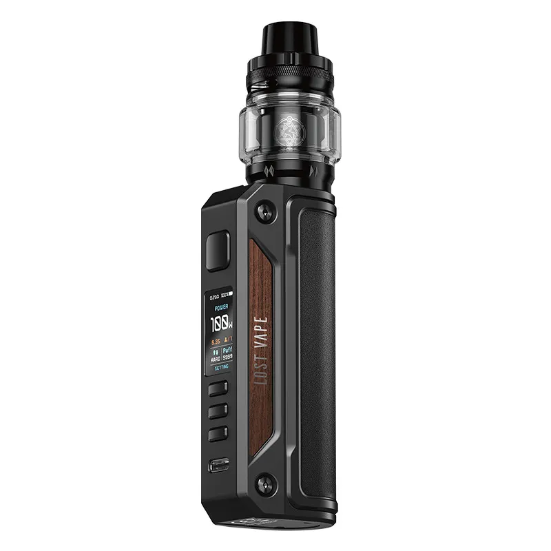 Kit Thelema Solo 100W Lost Vape | Box 21700 + Centaurus 5ml