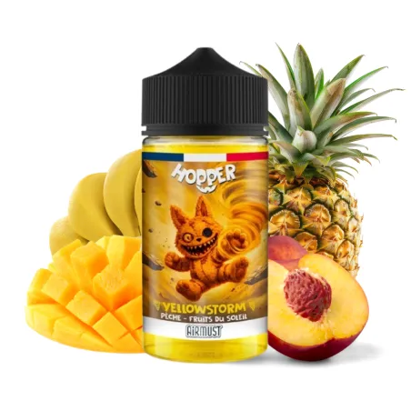 Eliquide Yellowstorm – Hopper – Airmust | Around The Vape