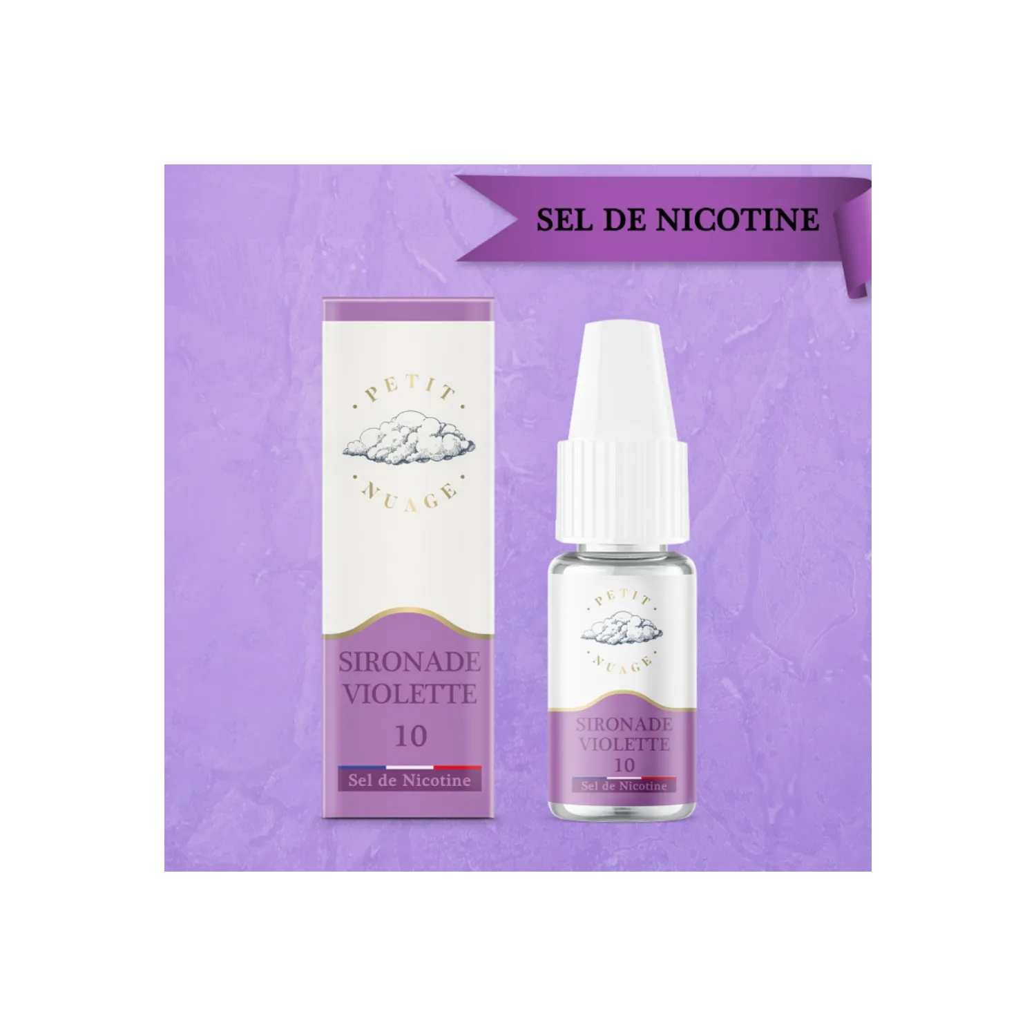 Sel de nicotine Sironade Violette / Roykin
