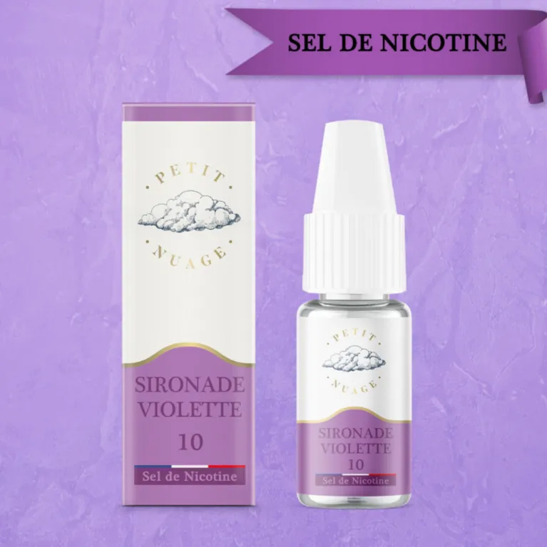 Sel de nicotine Sironade Violette / Roykin