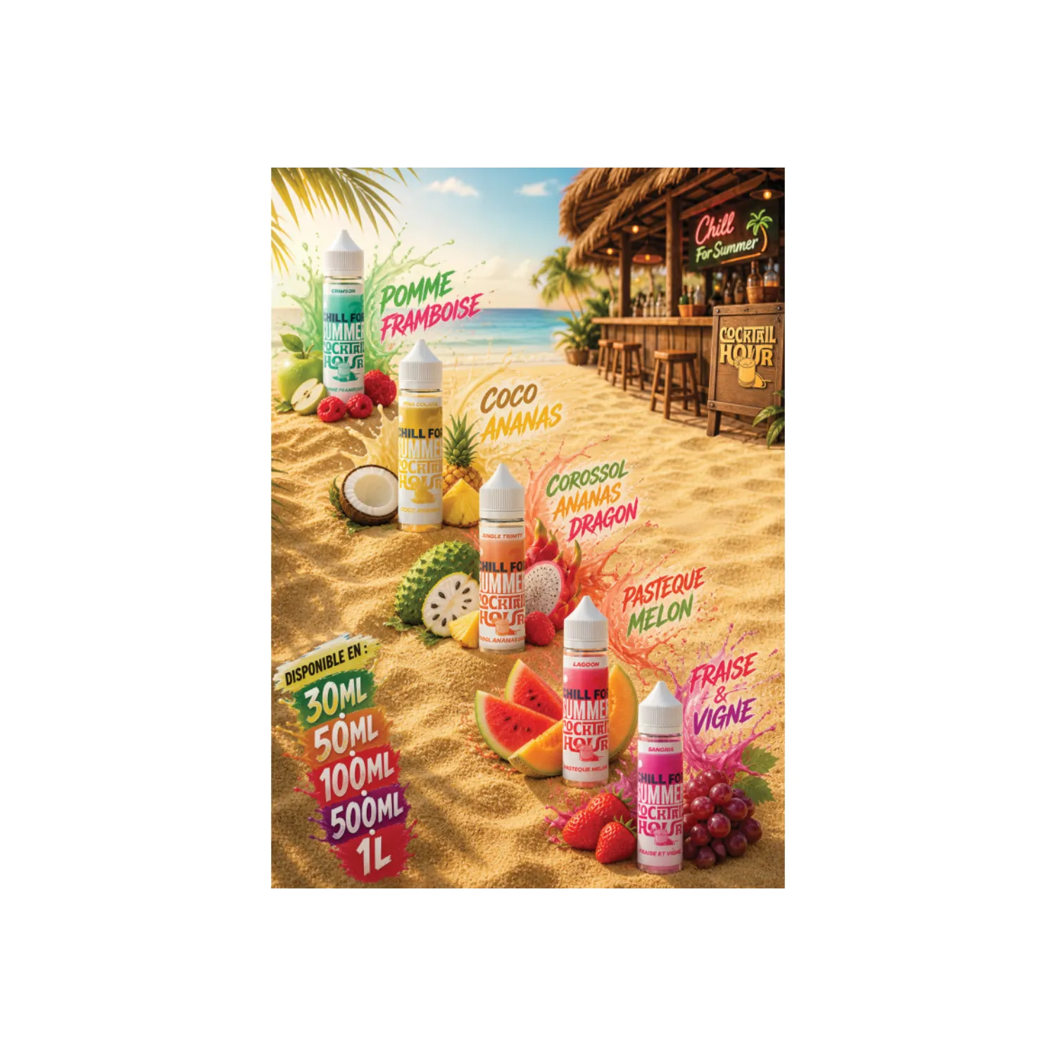 E-liquide Lagoon 100ml – Chill For Summer | ATV