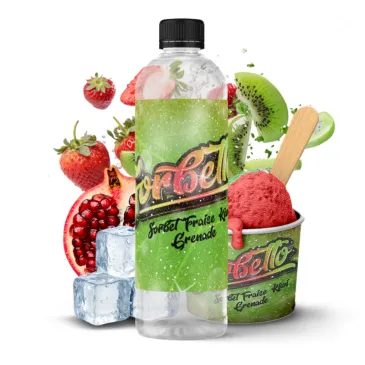 E-liquide Grenade Fraise Kiwi – Sorbetto | ATV