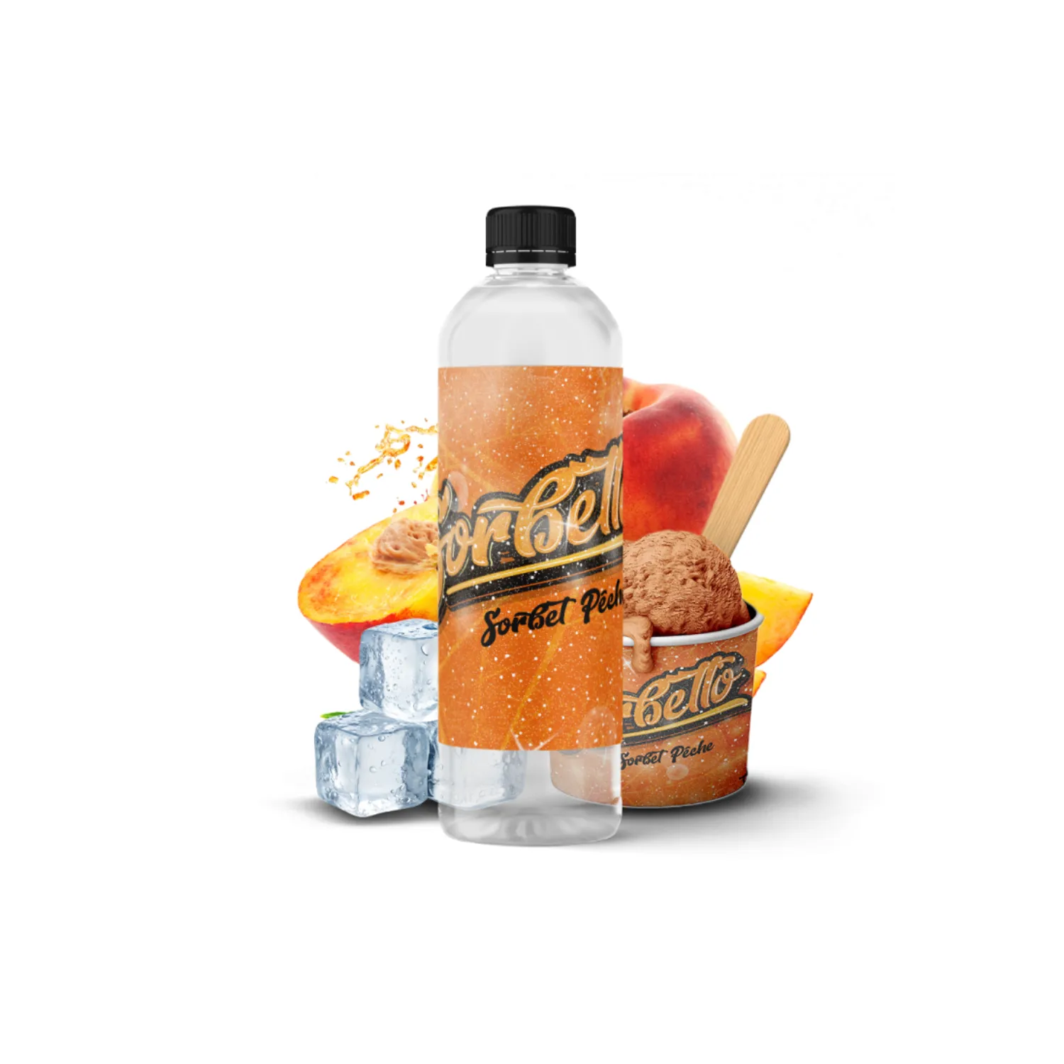 E-liquide Pêche – Sorbetto | Around The Vape