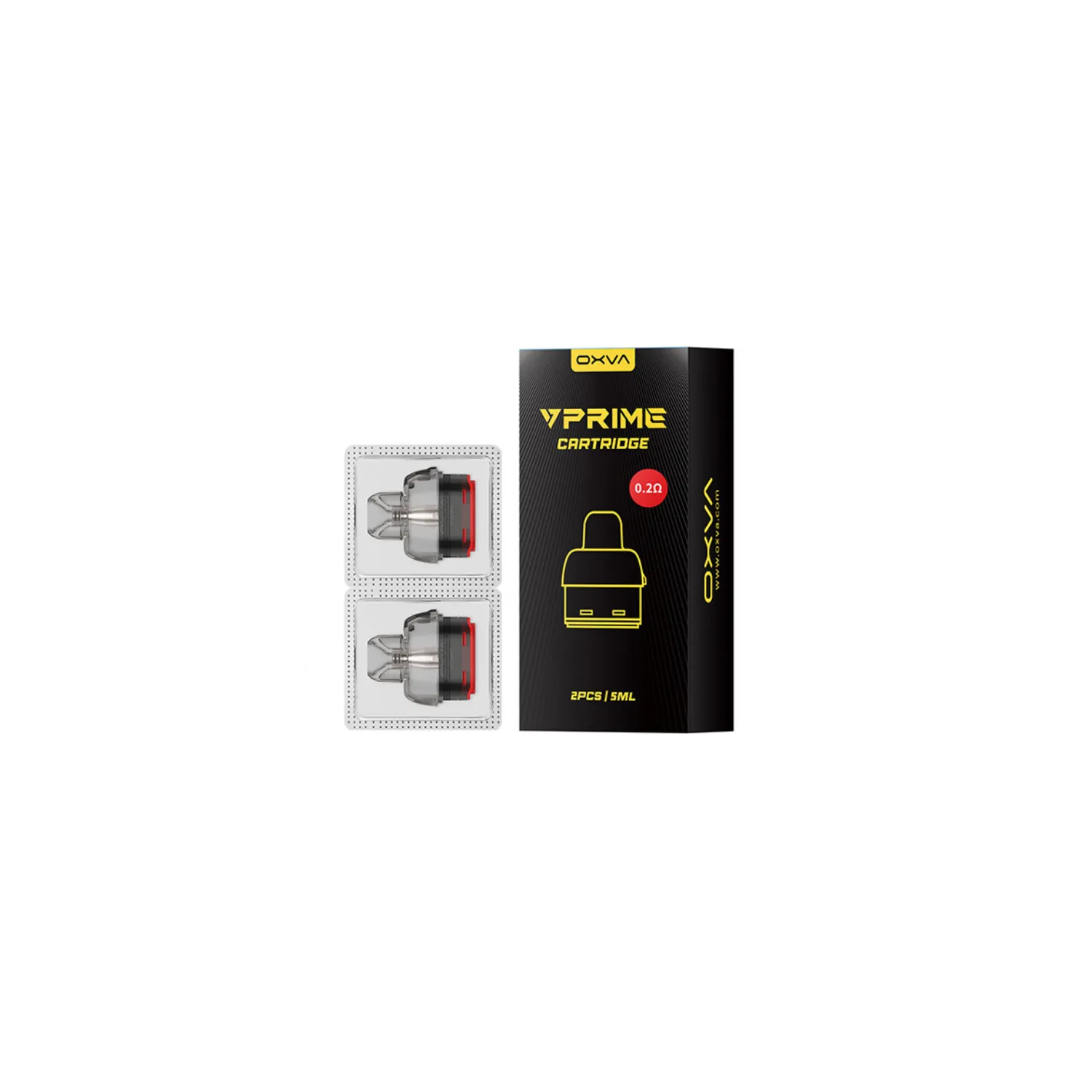 2x Cartouches VPRIME 5ml / OXVA