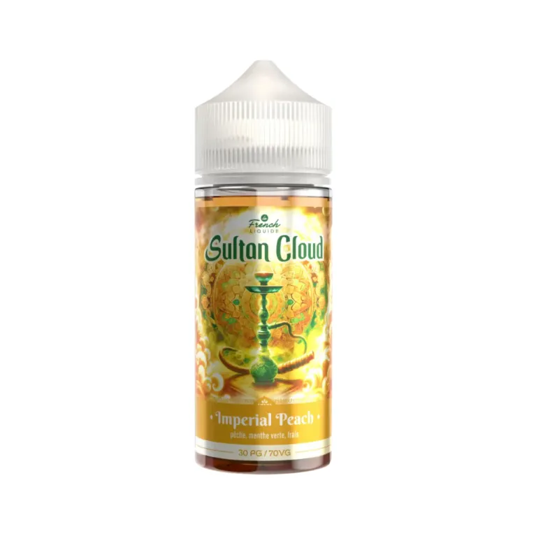 E-liquide Imperial Peach / Sultan Cloud / Le French Liquide