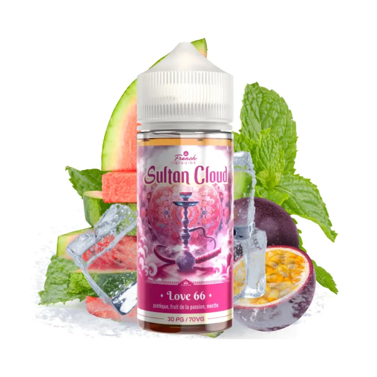E-liquide Love 66 / Sultan Cloud / Le French Liquide