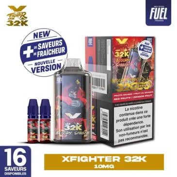 Puff X-Fighter 32K V2 10mg / Aspire x Fighter Fuel