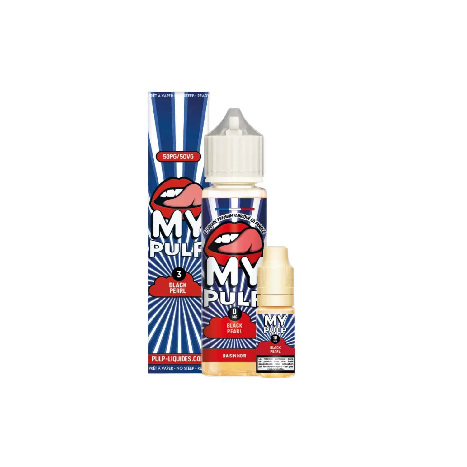 E-liquide Black Pearl 60 ml / My Pulp