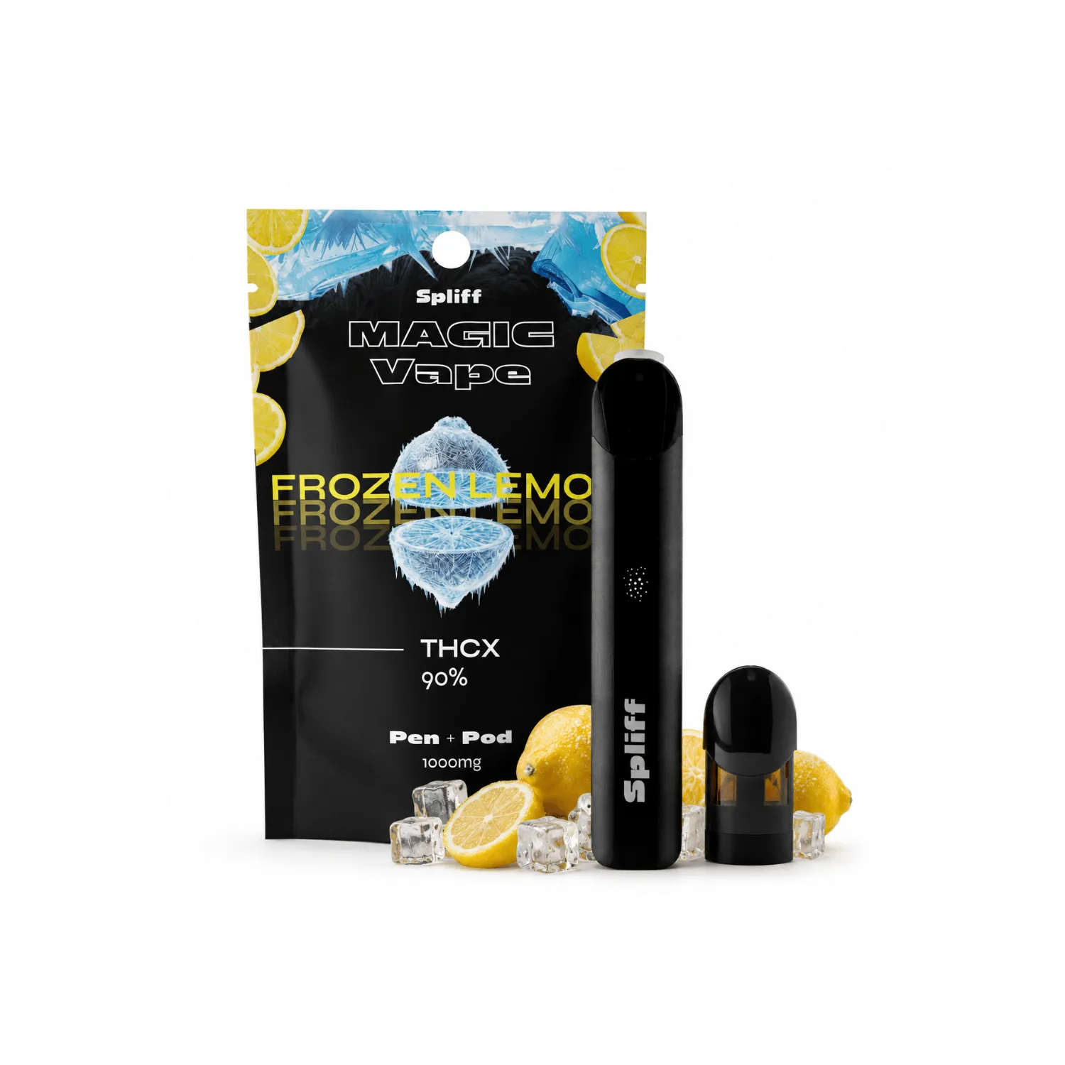 Vape THCX Frozen Lemon – Spliff | Around The Vape