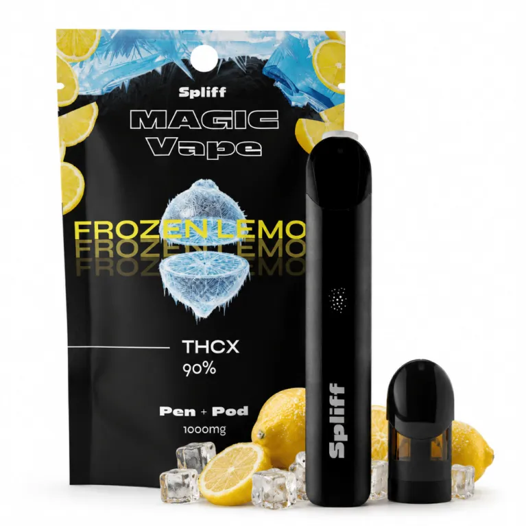 Vape THCX Frozen Lemon – Spliff | Around The Vape