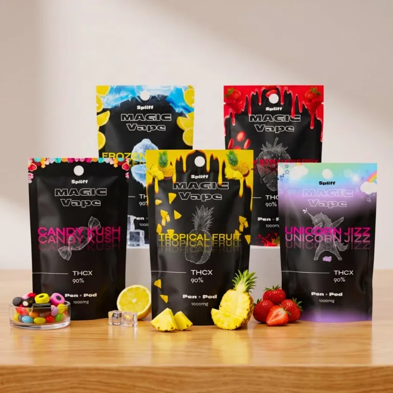Vape THCX Frozen Lemon – Spliff | Around The Vape
