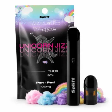 Vape THCX Unicorn Jizz – Spliff | Around The Vap