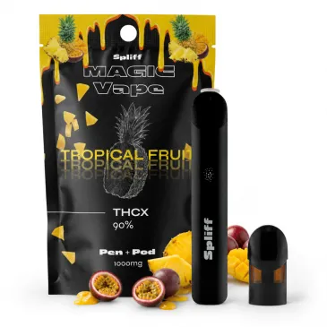 Vape THCX Tropical Fruit – Spliff | Around The Vap