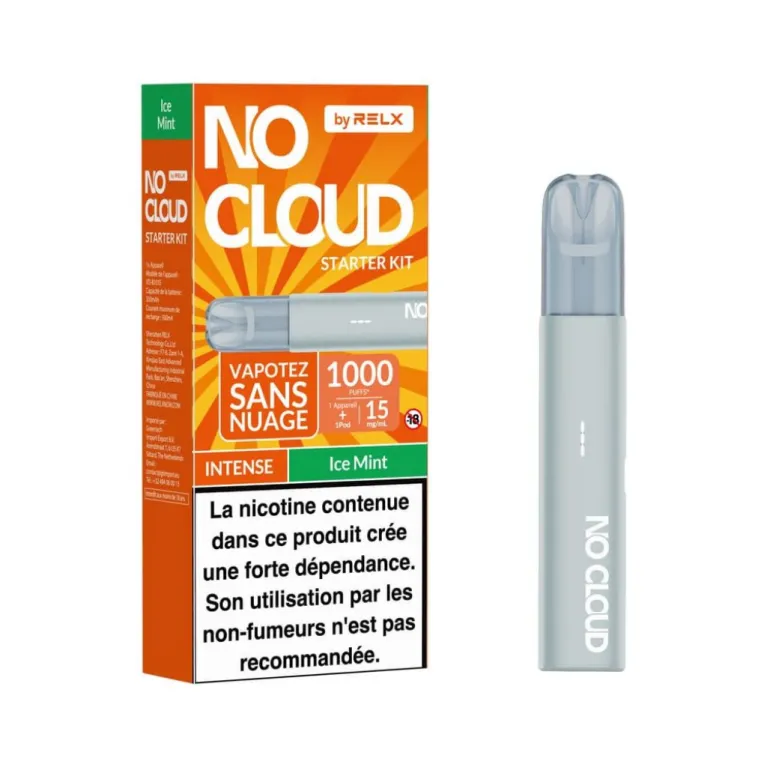 Kit No Cloud 15mg Intense / RELX