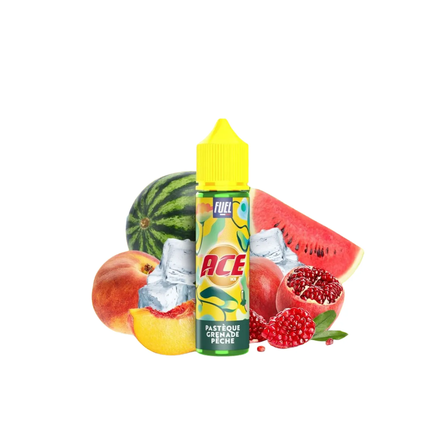 [PRECOMMANDE] E-liquide ACE Ice Pastèque Grenade Pêche 50ml – Maison Fuel