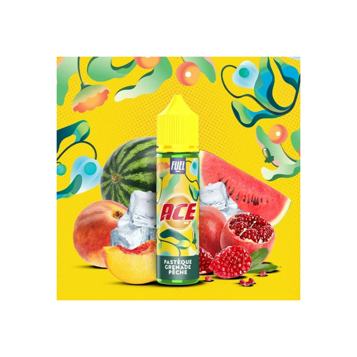 [PRECOMMANDE] E-liquide ACE Ice Pastèque Grenade Pêche 50ml – Maison Fuel