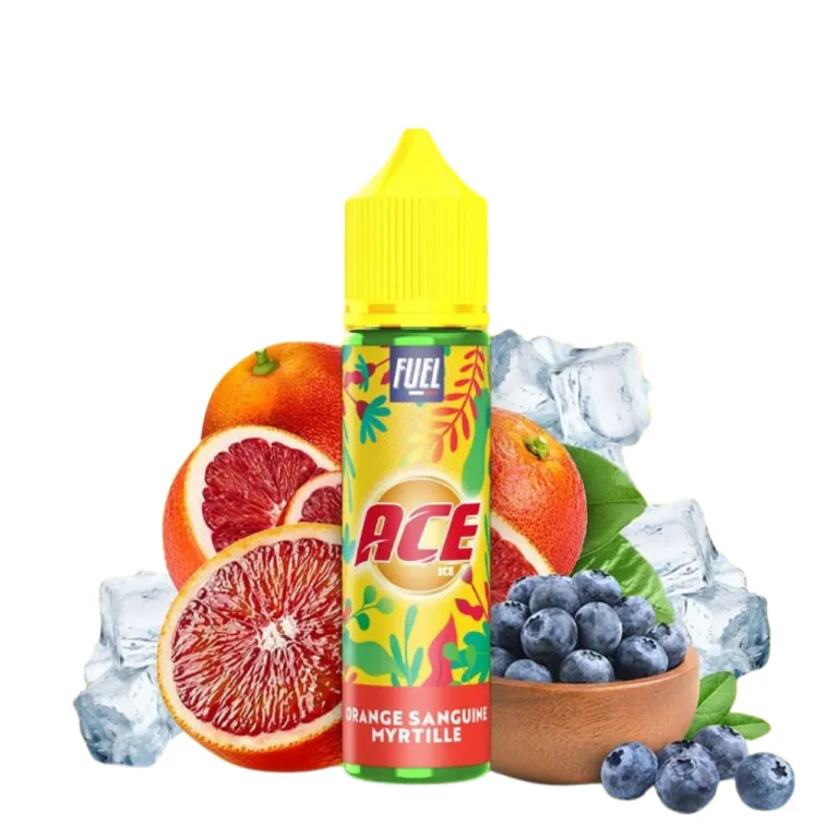 [PRECOMMANDE]E-liquide ACE Ice Orange Sanguine Myrtille / Maison Fuel