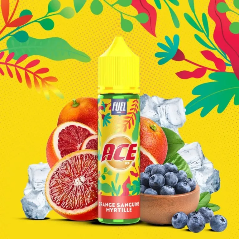 [PRECOMMANDE]E-liquide ACE Ice Orange Sanguine Myrtille / Maison Fuel