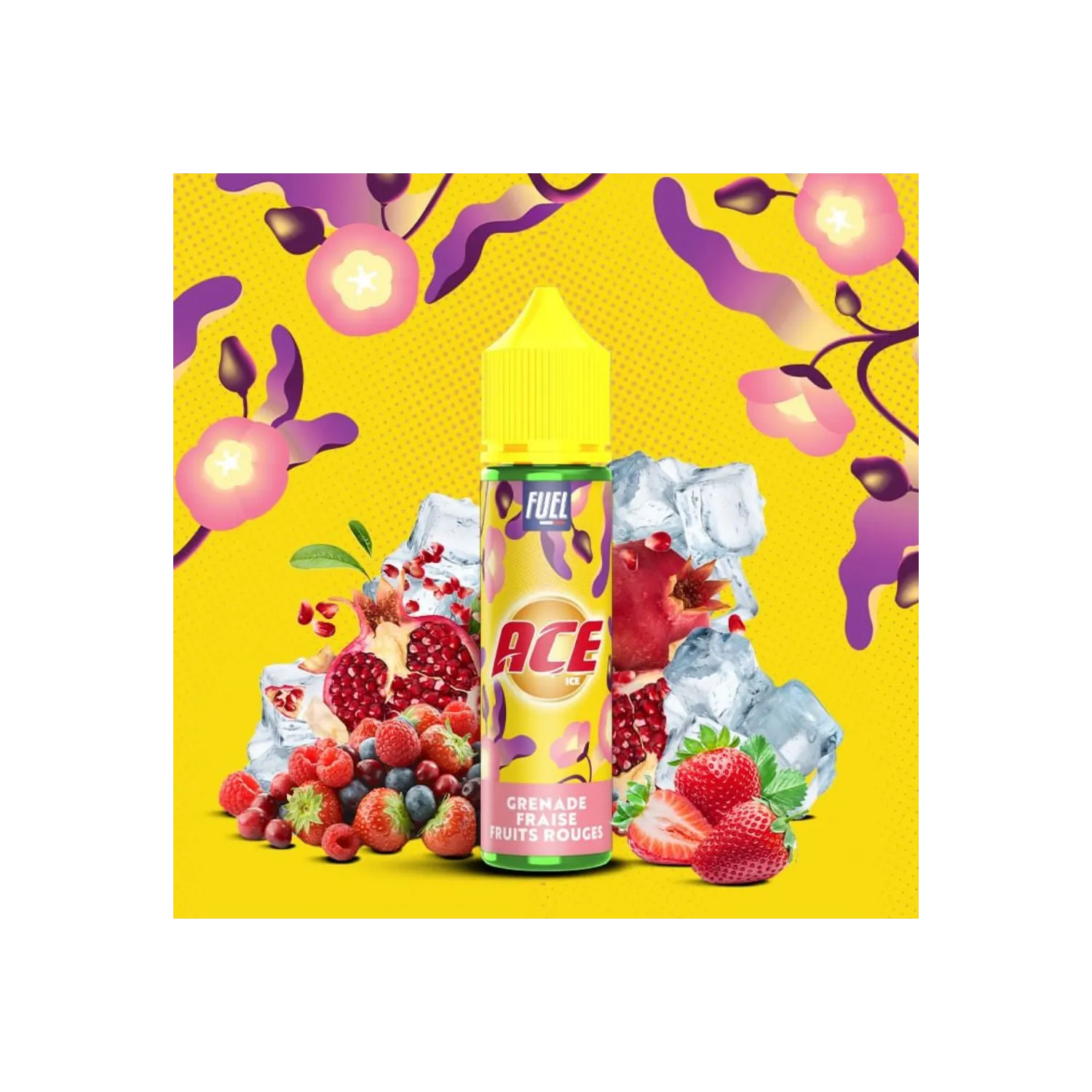 [PRECOMMANDE]E-liquide ACE Ice Grenade Fraise Fruits Rouges / Maison Fuel