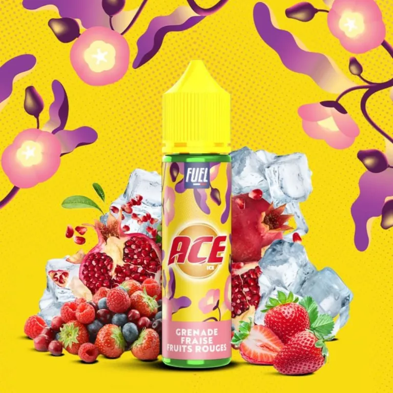[PRECOMMANDE]E-liquide ACE Ice Grenade Fraise Fruits Rouges / Maison Fuel