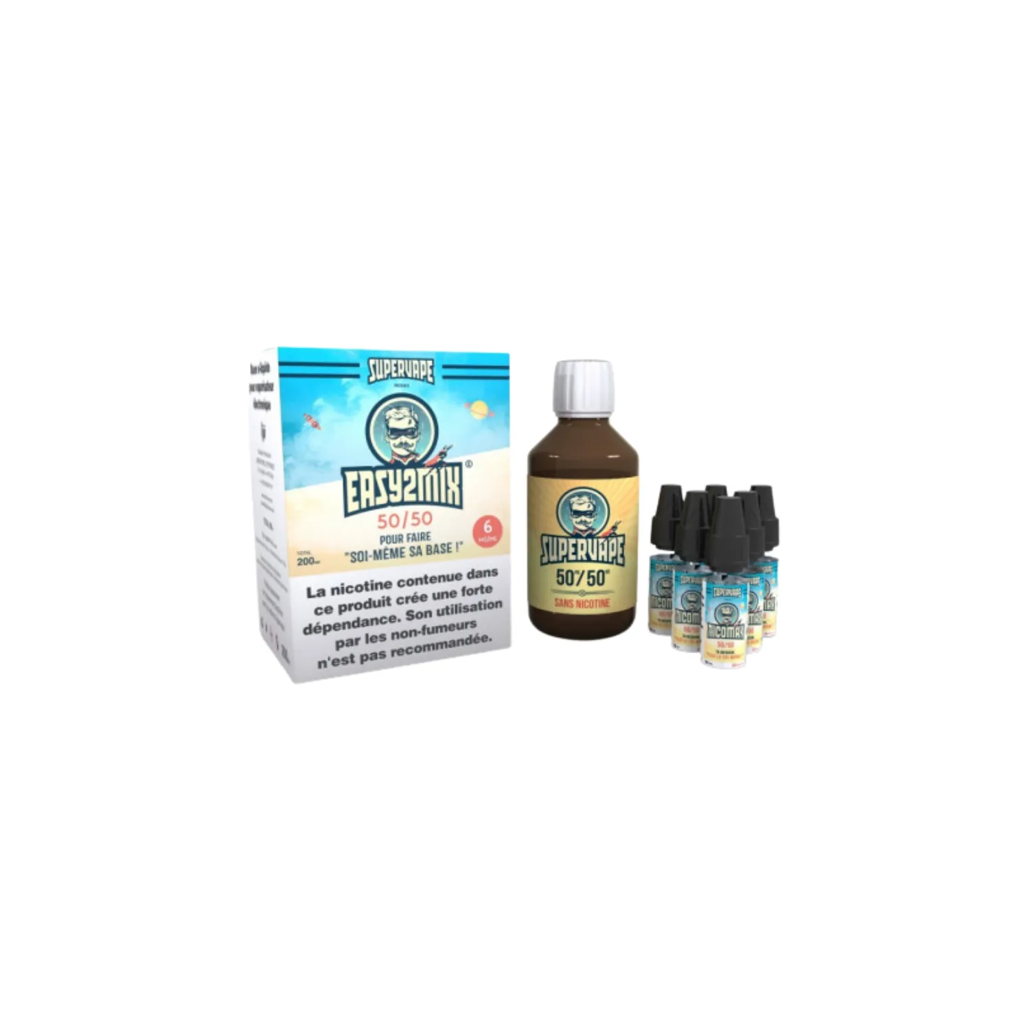 Pack DIY 200ml Easy2Mix / Supervape