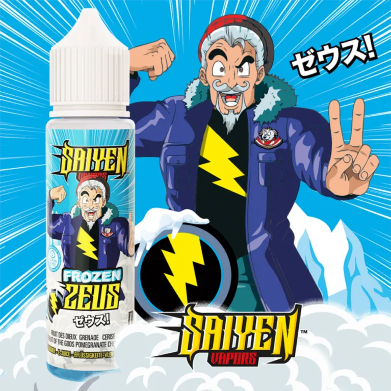Eliquide Frozen Zeus / Saiyen Vapors / Swoke